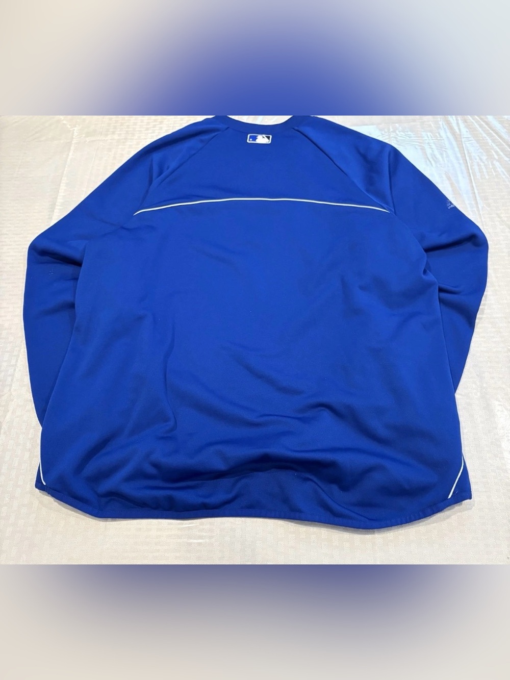 Toronto Blue Jays Majestic Pullover Warm Up Therma Base Sweatshirt - Picture 8 of 10